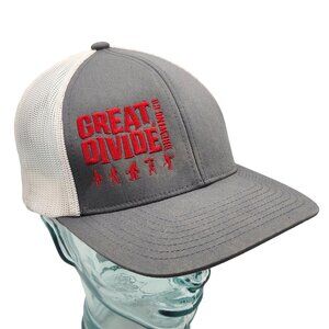 Great Divide Brewing Company Trucker Hat Gray White Sasquatch Colorado Beer